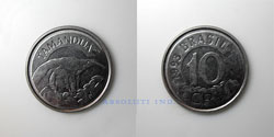 Brasil 10 Cruzeiros Reales 1993