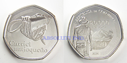 Colombia 20.000 pesos - Carriel