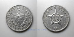 Cuba 20 centavos 1972