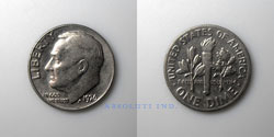 Estados Unidos 10 centavos 1976