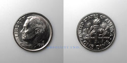 Estados Unidos 1 dime 1999P