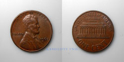 Estados Unidos 1 centavo 1967