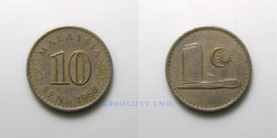 Malasia 10 Sen 1968